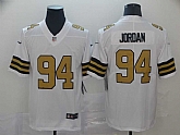 Nike Saints 94 Cameron Jordan White Color Rush Limited Jersey,baseball caps,new era cap wholesale,wholesale hats